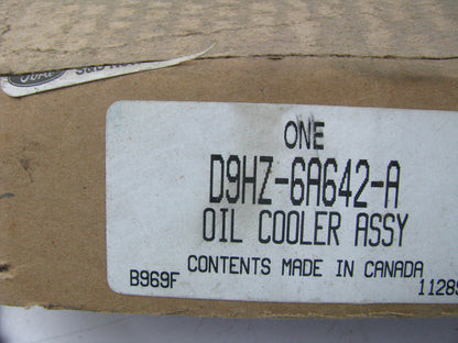 NEW - OEM Ford D9HZ-6A642-A Engine Crankcase Oil Cooler 1979-89 C900 370 429-V8