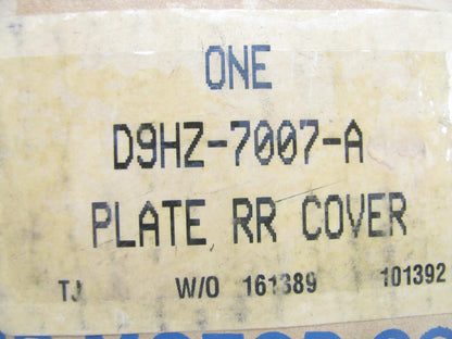 NOS OEM Ford  Engine Rear Plate 370/429   D9HZ-7007-A / D9TE-6A373-BA