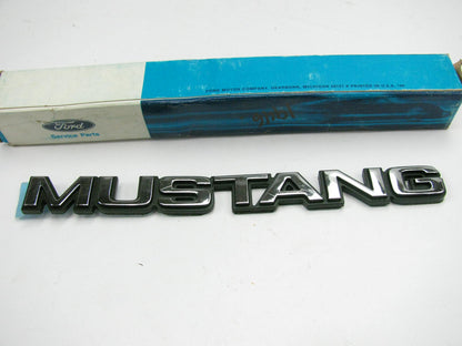 NOS - OEM Ford D9ZZ-6642528-A Rear Trunk Deck Lid Emblem Ornament 79-86 Mustang