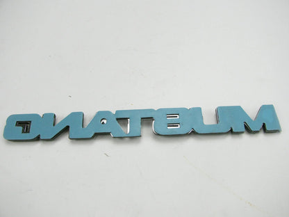 NOS - OEM Ford D9ZZ-6642528-A Rear Trunk Deck Lid Emblem Ornament 79-86 Mustang