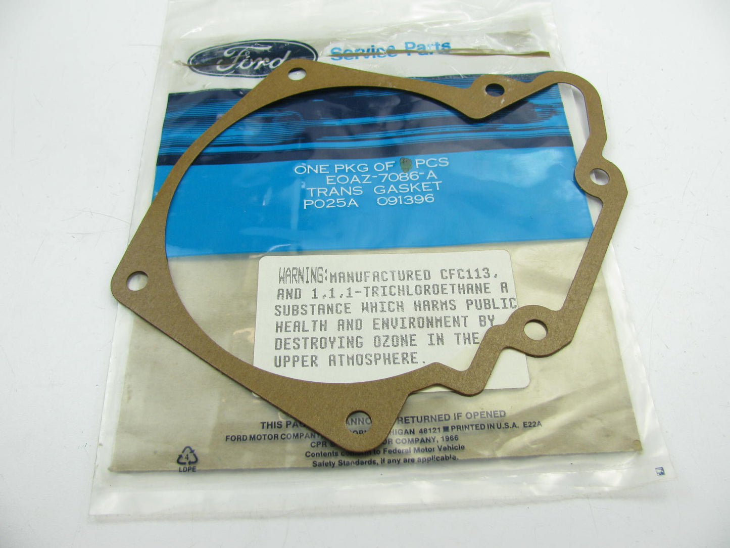 Ford E0AZ-7086-A Automatic Transmission Extension Housing Gasket 1980-1995 AOD