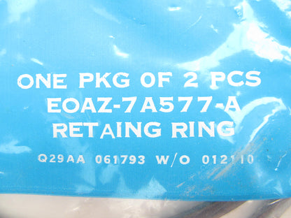 (2) Ford E0AZ-7A577-A Reverse Clutch Pressure Plate Retainer Snap Ring 80-87 AOD