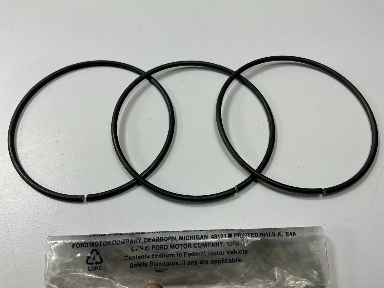 (3) NEW - OEM Ford E0AZ-7D256-A Reverse Clutch Piston Spring Pressure Ring - AOD