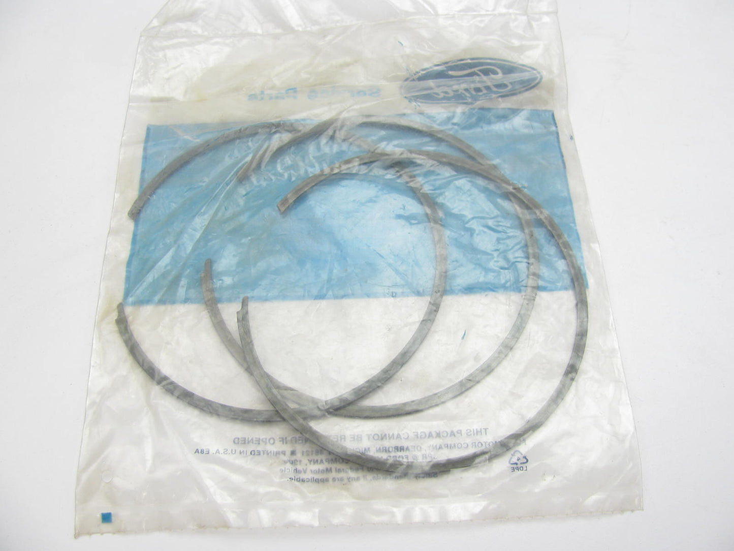 (3) Ford OEM E0AZ-7D483-B Clutch Pressure Plate Retainer Snap Ring 1980-1989 AOD