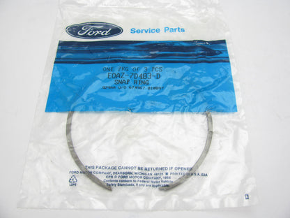 Ford OEM E0AZ-7D483-D Clutch Pressure Plate Retainer Snap Ring 1980-1989 AOD