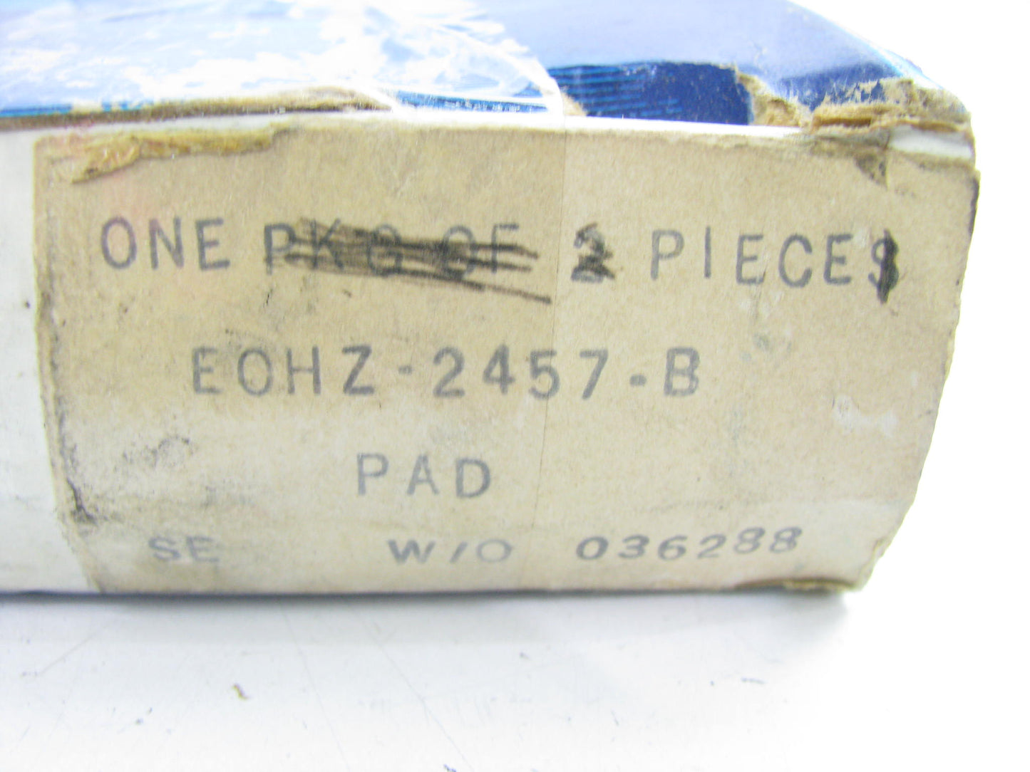 NEW - OEM Ford E0HZ-2457-B Brake Pedal Plate Pad 1980-1990 B600/800 F600/800