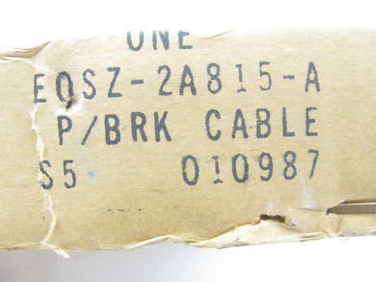 NEW - OEM Ford E0SZ-2A815-A Intemediate Parking Brake Cable 1980-82 Thunderbird