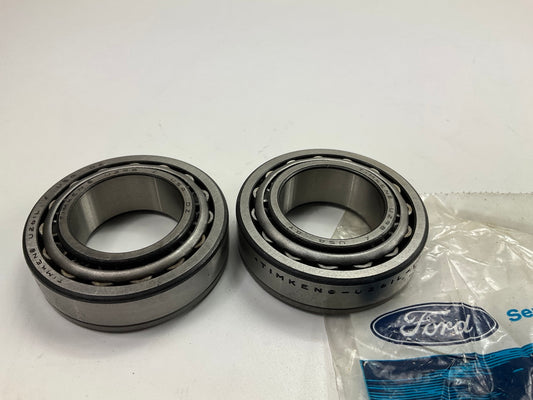 (2) NEW - OEM Ford E0TZ-1244-B Rear Wheel Bearings 80-82 F100/350 87-90 Aerostar