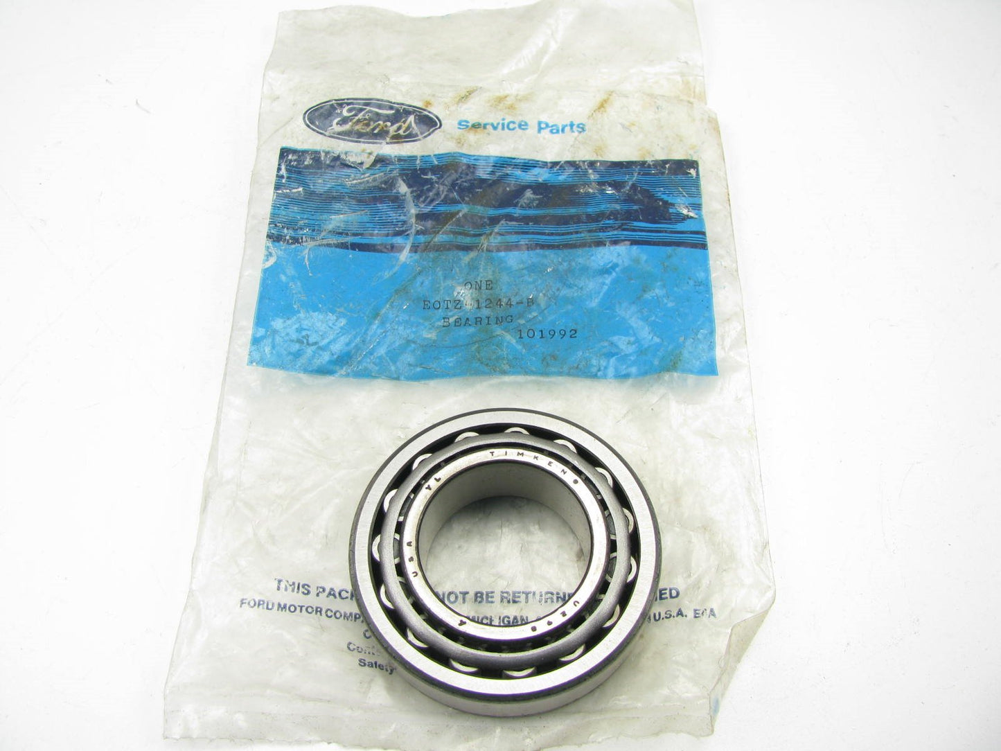 NEW - OEM Ford E0TZ-1244-B Rear Wheel Bearing 1980-82 F100/350 1987-90 Aerostar