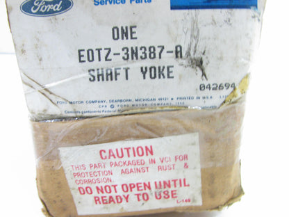 NEW - OEM Ford E0TZ-3N387-A Inner Yoke Shaft 1980-1982 F150 F250 F350 Dana 44