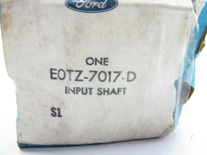 NEW - OEM Ford E0TZ-7017-D Transfer Input Shaft 31/29T - BW1345