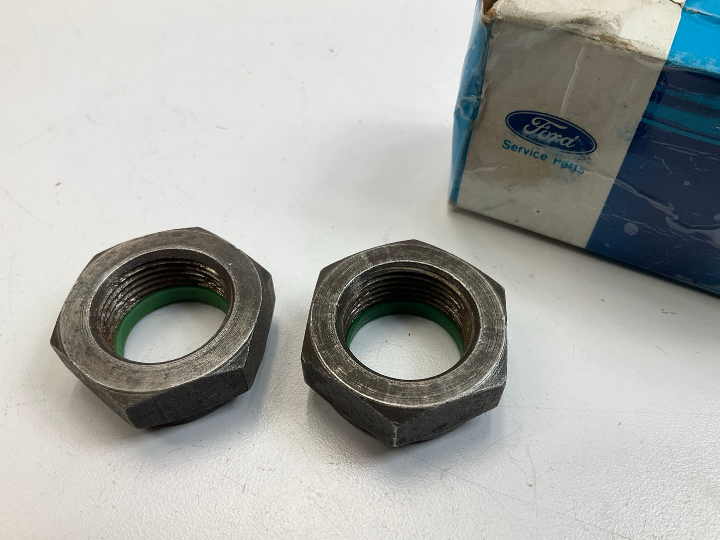 (2) NEW - OEM Ford E0TZ-7045-B Transfer Case Output Shaft Nut - BW1345