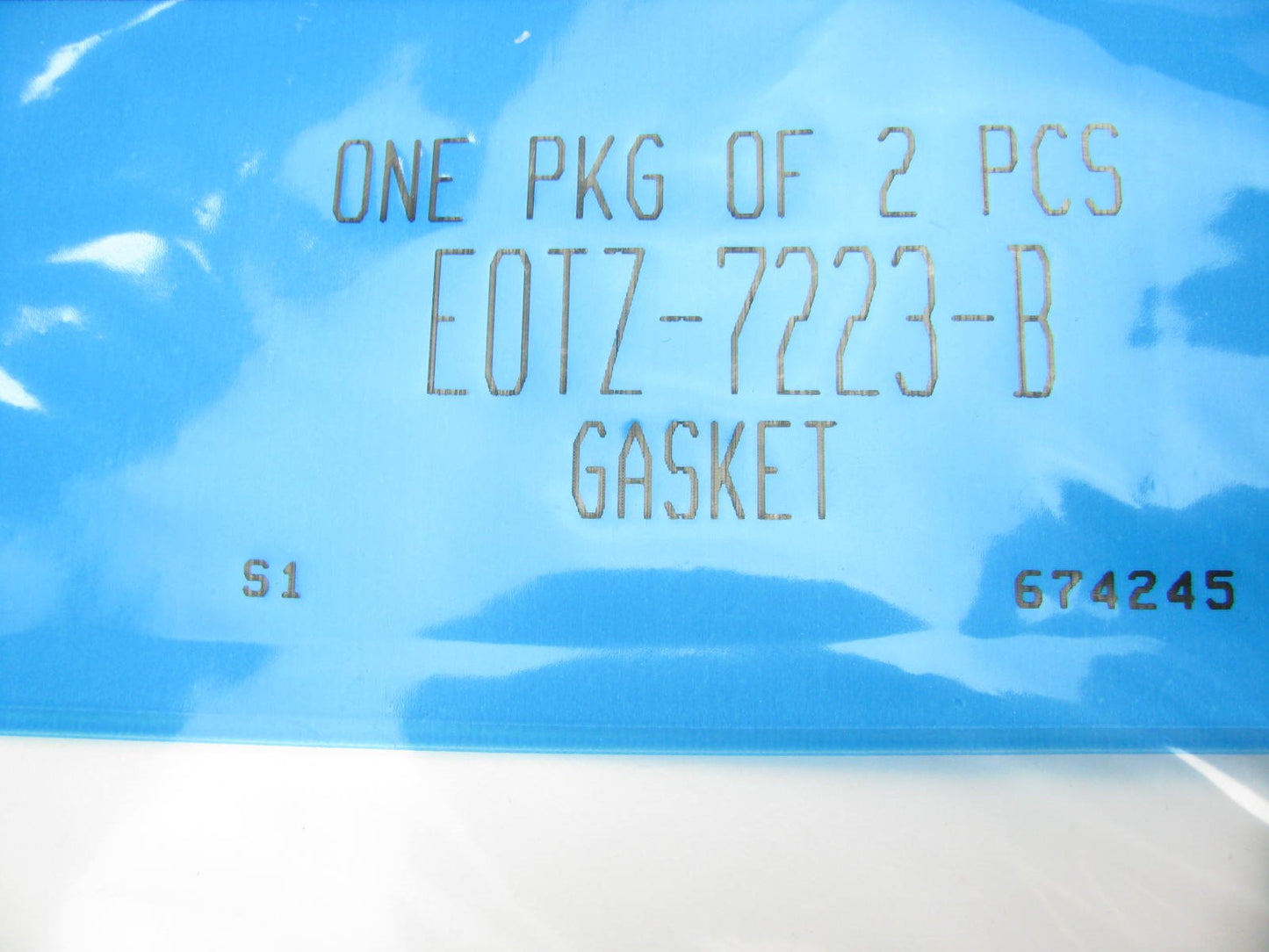 (2) OEM Ford E0TZ-7223-B Gearshift Housing Gaskets - New Process 1980-1987 F-150