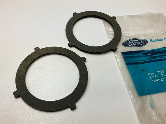 (2) NEW - OEM Ford E0TZ-7D484-C Transfer Case Thrust Washer, New Process NP208