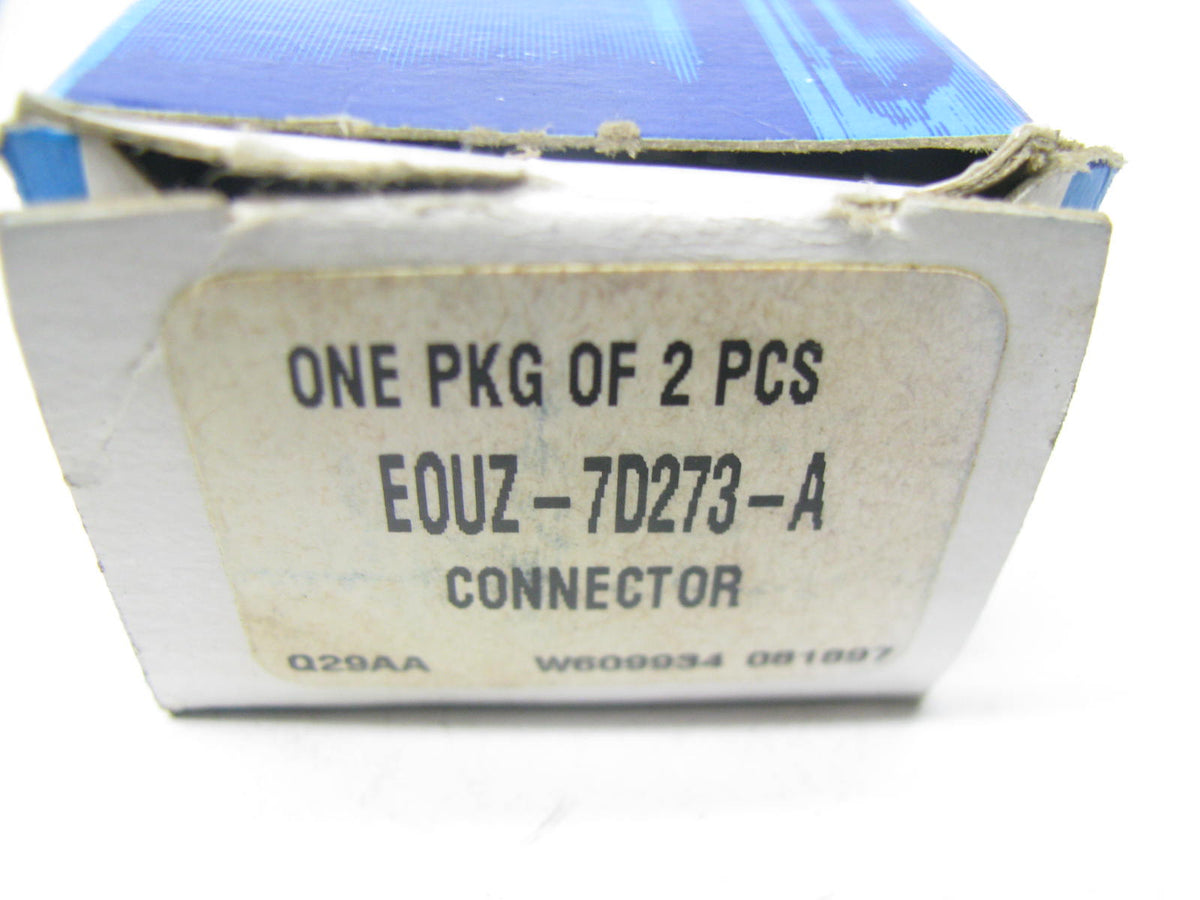 (2) NEW - OEM Eord E0UZ-7D273-A Trans Oil Cooler Line Fitting 1/4''-18 X 5/16