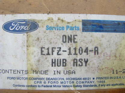 NEW GENUINE OEM Ford E1FZ-1104-A Front Wheel Hub Assembly