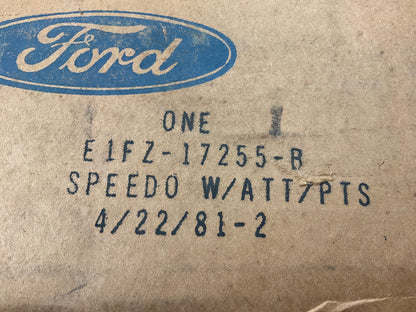 NOS - OEM Ford E1FZ-17255-B Speedometer Gauge 85MPH 1981-1983 Escort & Lynx