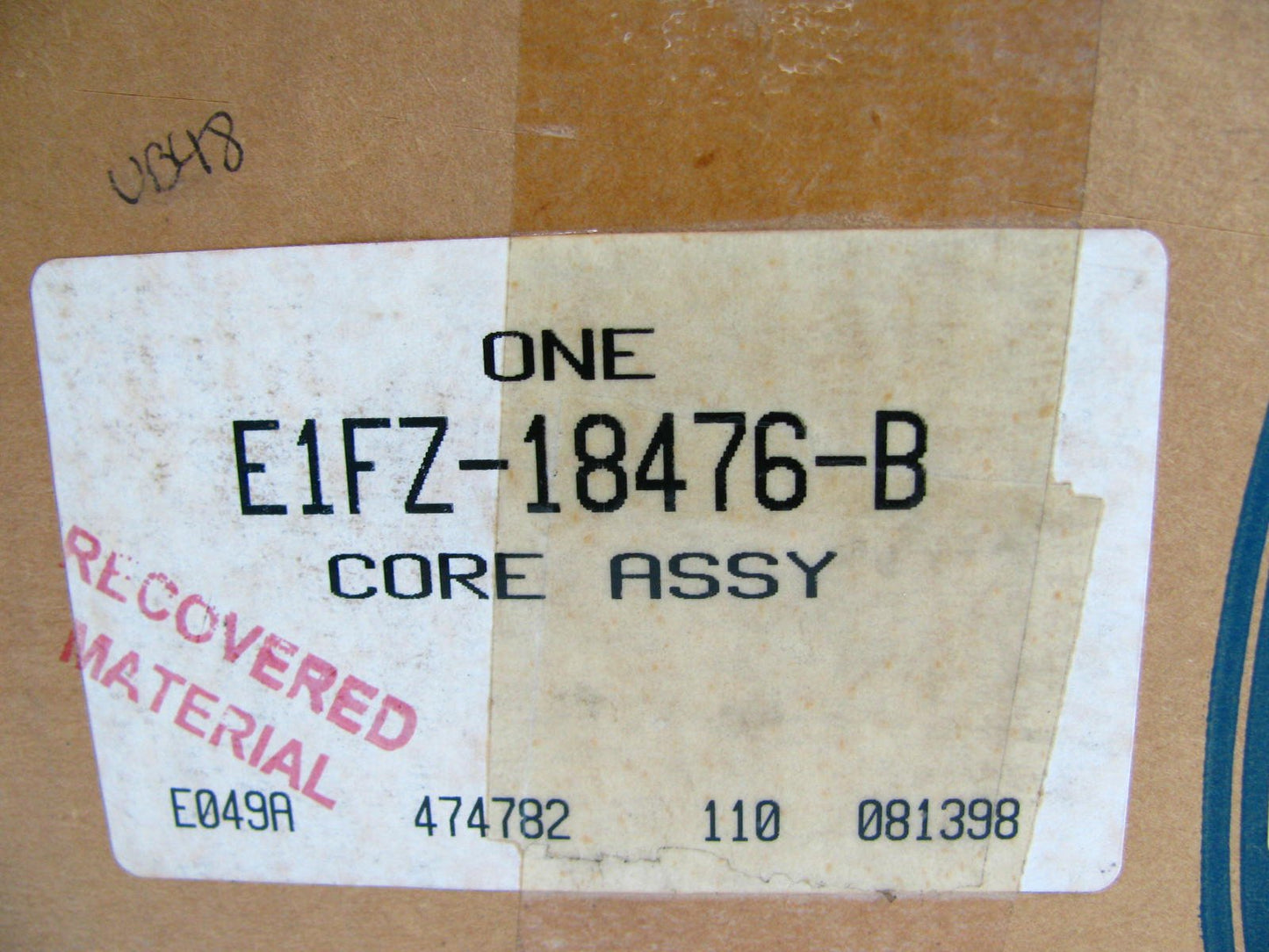 NEW Genuine OEM Ford E1FZ-18476-B HVAC Heater Core 1985-89 Tempo Topaz