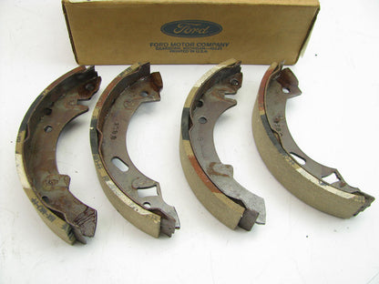 NEW GENUINE OEM Ford Rear Brake Shoes - 1981-1990 Escort E1FZ-2200-A