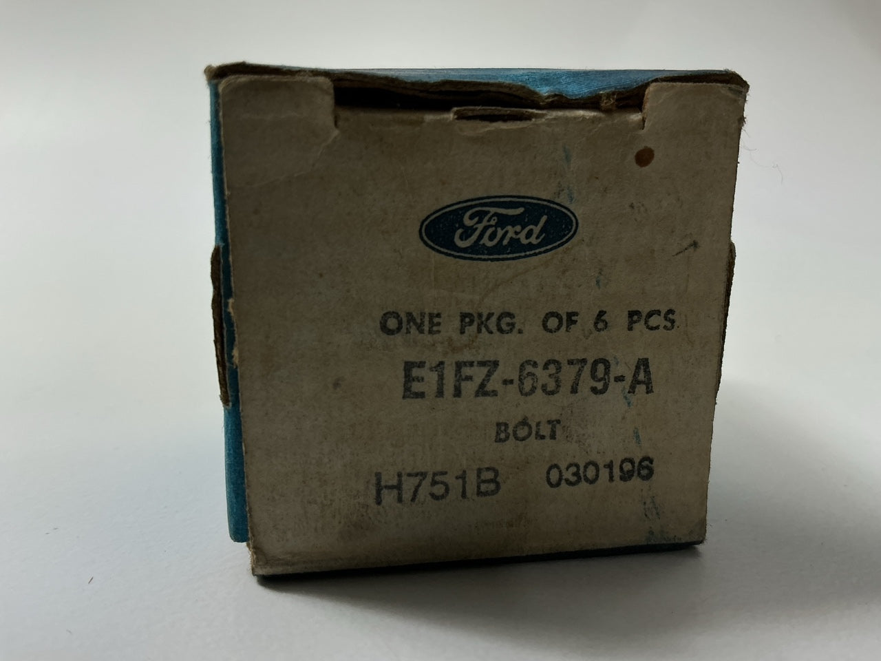(6) NEW - OEM Ford E1FZ-6379-A Clutch Flywheel Bolt