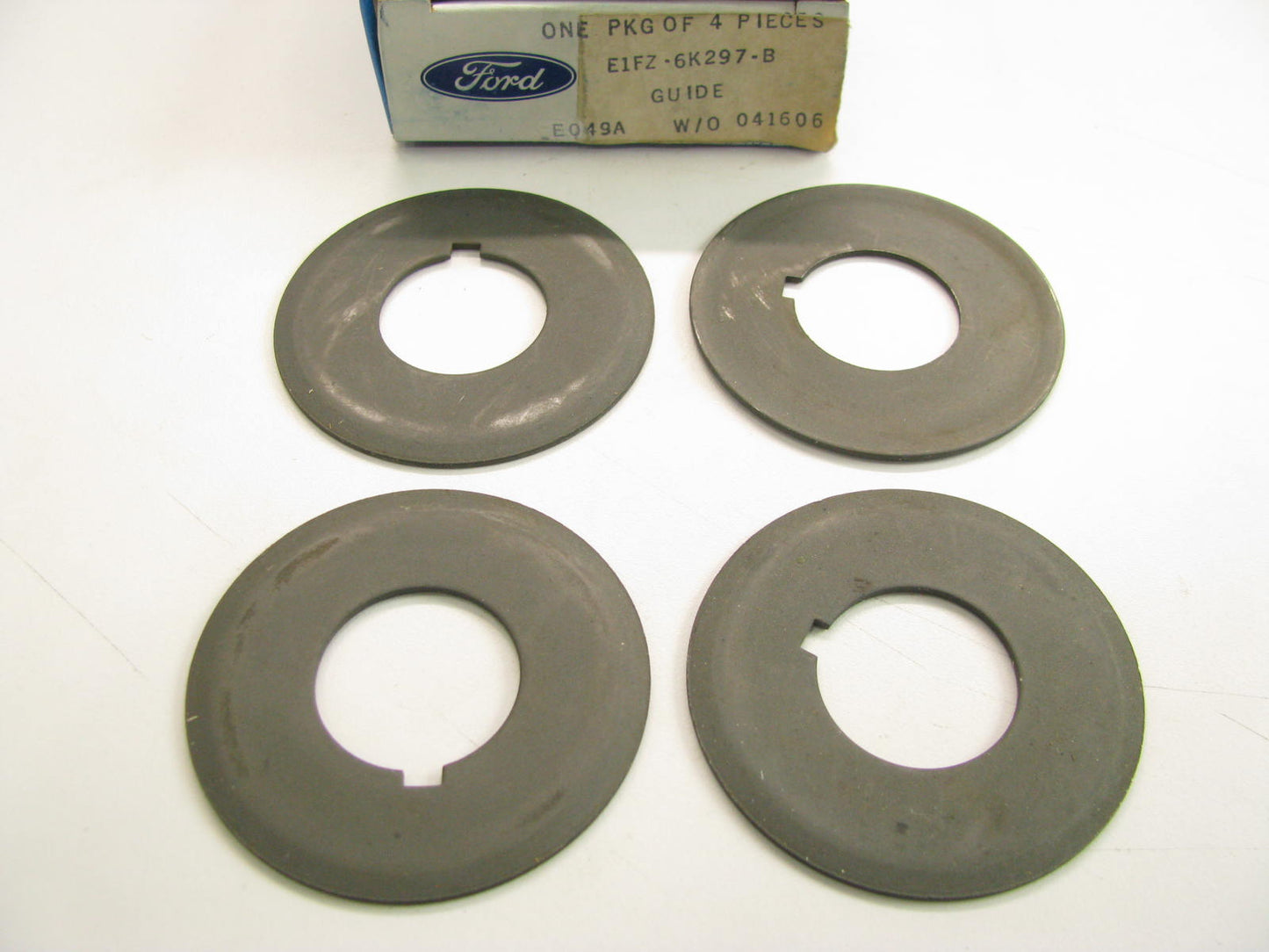 (4) NEW - OEM Ford E1FZ-6K297-B Timing Belt Crankshaft Guide 1981-1989 1.6L 1.9L