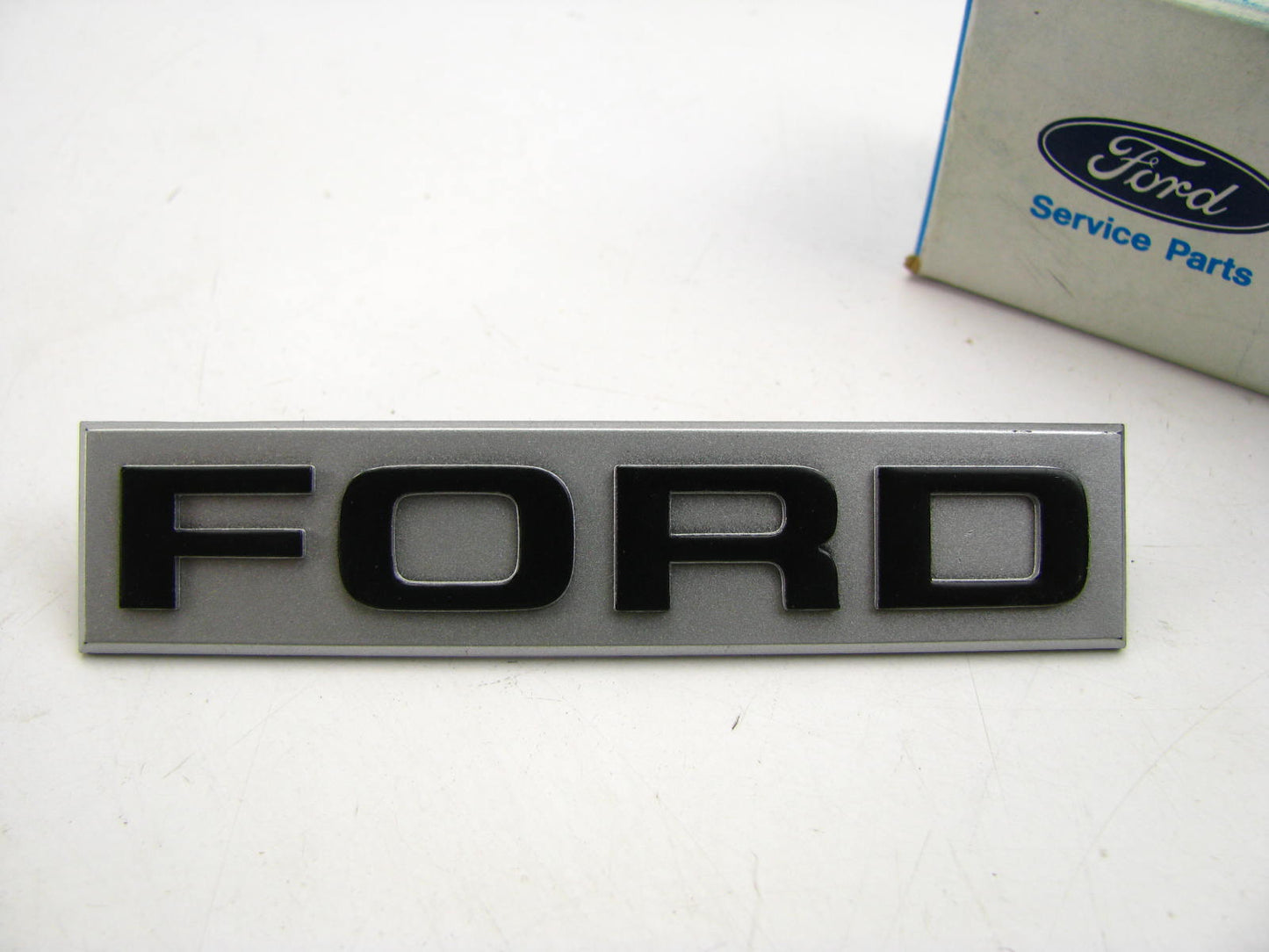 NEW - OEM Ford E1FZ-8A223-B Front ''FORD'' Emblem For 1981-1982 Escort