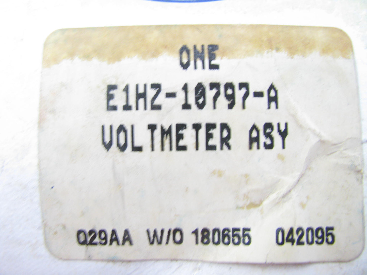 NEW - OEM Ford E1HZ-10797-A Volt Meter Gauge For 1981-1985 B600 & B700 Bus