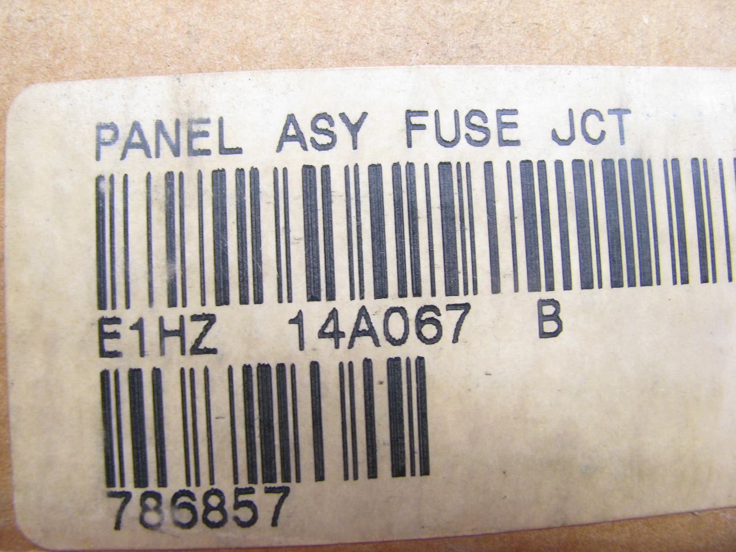 NEW - OEM Ford E1HZ-14A067-B Fuse Panel 1981-1990 L-Series Diesel W/ Line Haul