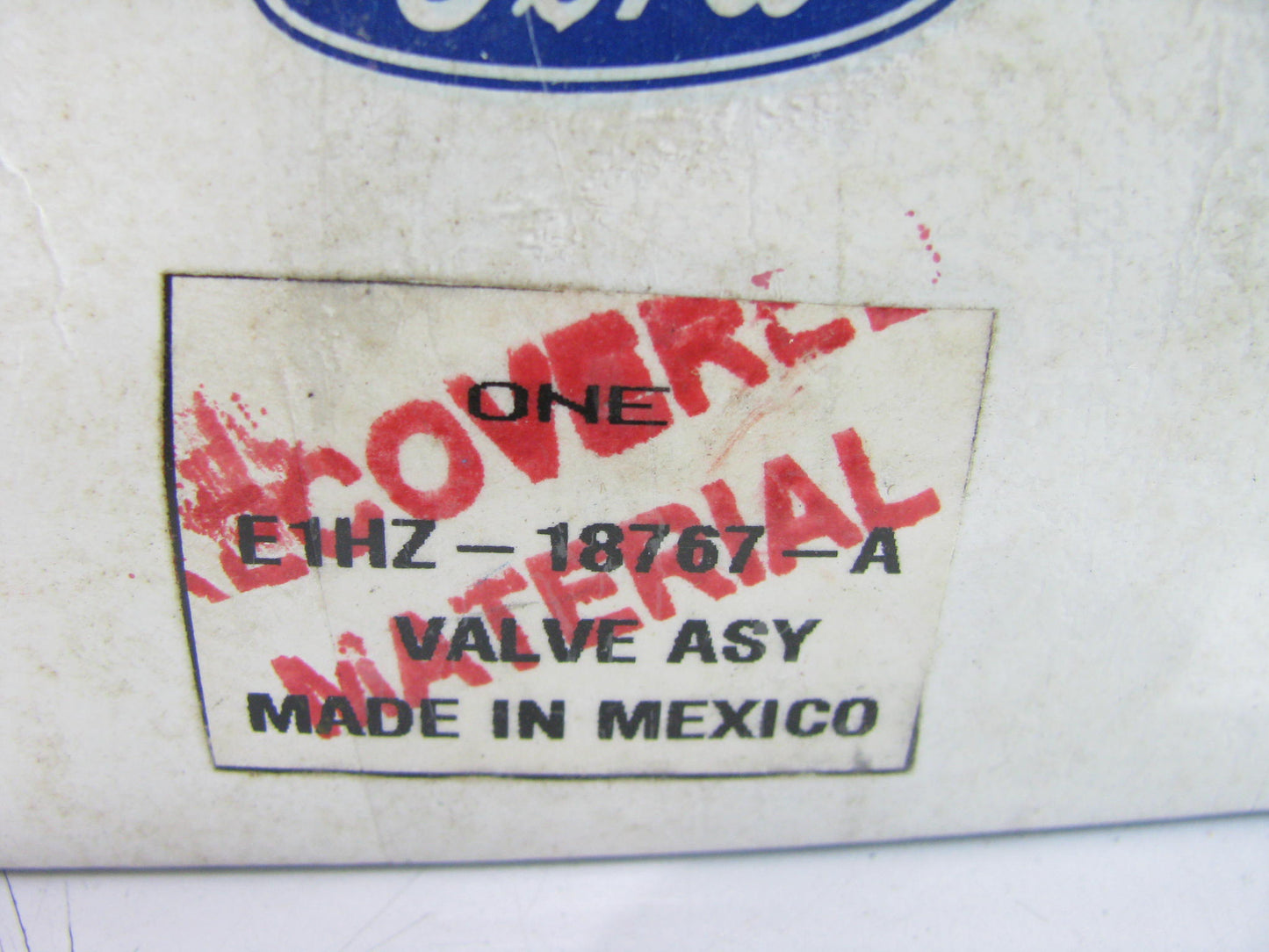 NEW - OEM Ford E1HZ-18767-A Air Brake Regulator Drive Valve 1981-89 CL-CLT900