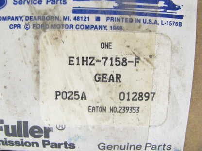 Eaton FS5005 Fuller FS5005 Transmission Mainshaft 4th Gear OEM Ford E1HZ-7158-F