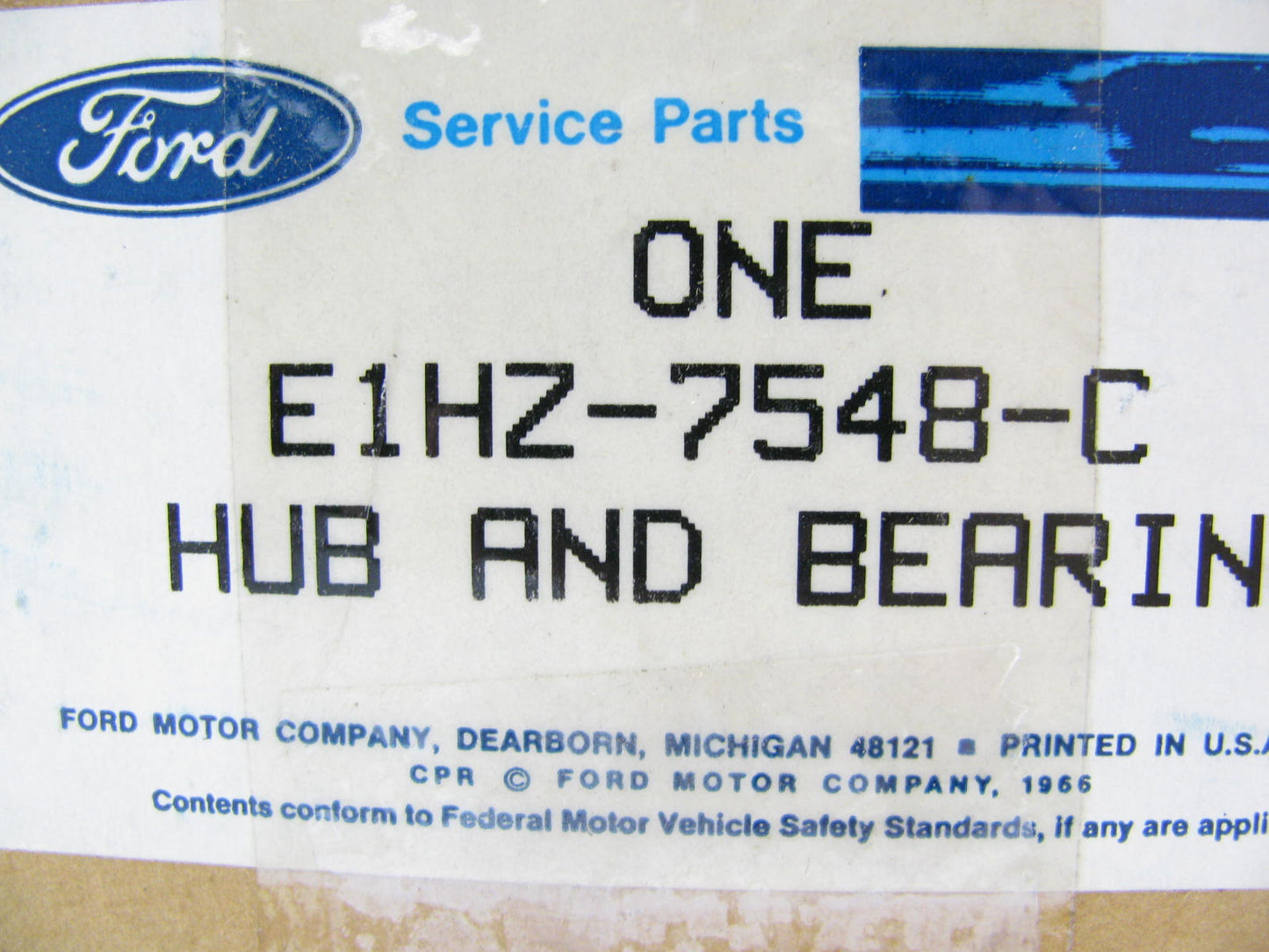 NEW - OEM Ford E1HZ-7548-C Clutch Release Bearing 1980-1989 B700 C700 F700 F800