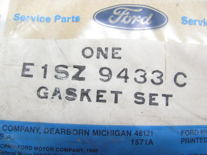 NOS OEM E1SZ-9433-C Engine Intake Manifold Gasket Set 81-82 Ford 255 V8 OHV