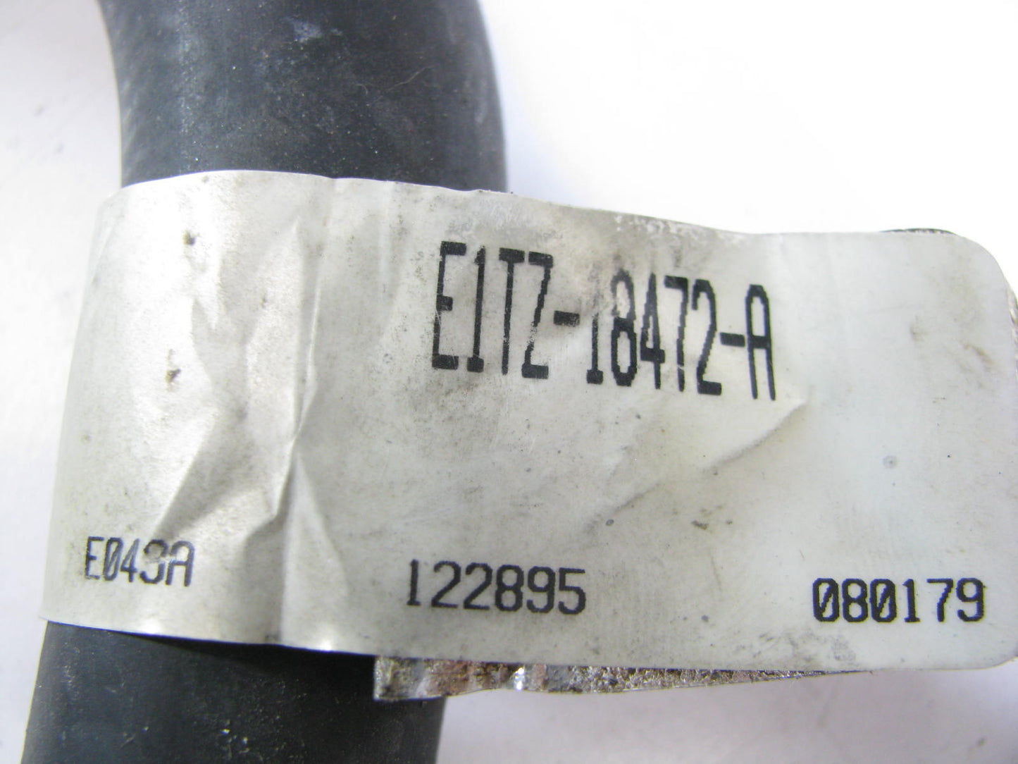 Ford E1TZ-18472-A HVAC Heater Water Hose 1981-1991 E150/350 F150/350 Bronco 5.0L