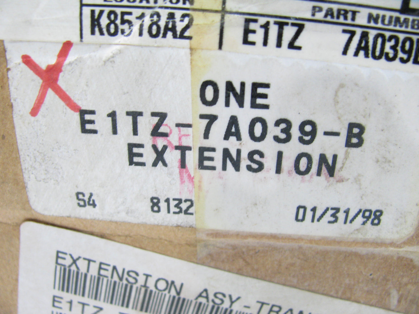 NEW - OEM Ford E1TZ-7A039-B Automatic Transmission Extension Housing - AOT