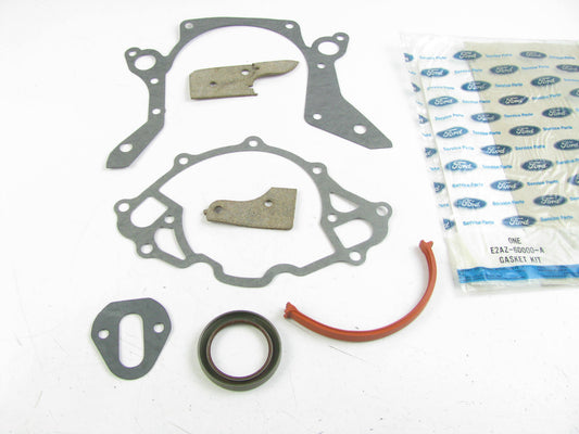 SEALED - OEM Ford 302 351W V8 Timing Cover Gasket Set E2AZ-6D000-A