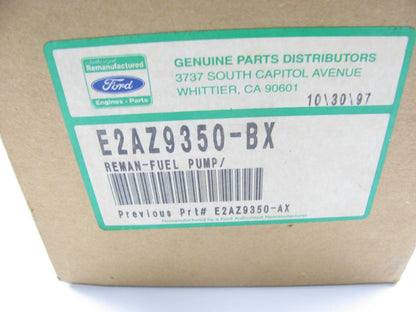 REMAN. Genuine OEM Ford E2AZ-9350-BX Mechanical Fuel Pump 1982-1984 232 3.8L V6