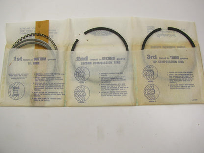 NEW - OEM Ford E2DZ-6148-A Partial Piston Ring Set - Standard 1982-1987 3.8L