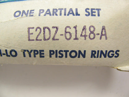 NEW - OEM Ford E2DZ-6148-A Partial Piston Ring Set - Standard 1982-1987 3.8L