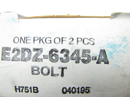 (2) NEW - OEM Ford E2DZ-6345-A Engine Main Cap Bolt, M11 X 80 For 1982-1995 3.8L