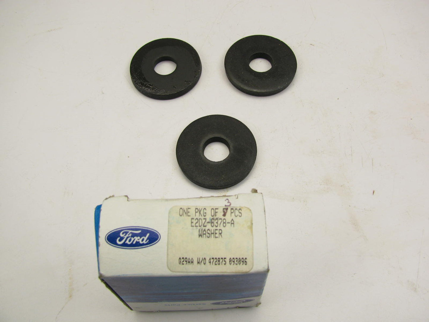 (3) NEW - OEM Ford E2DZ-6378-A Engine Harmonic Balancer Washer