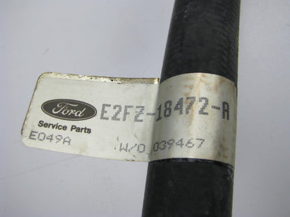 NEW - OEM E2FZ-18472-A HVAC Heater Hose 1982-1989 Ford Escort, 1982-1986 EXP