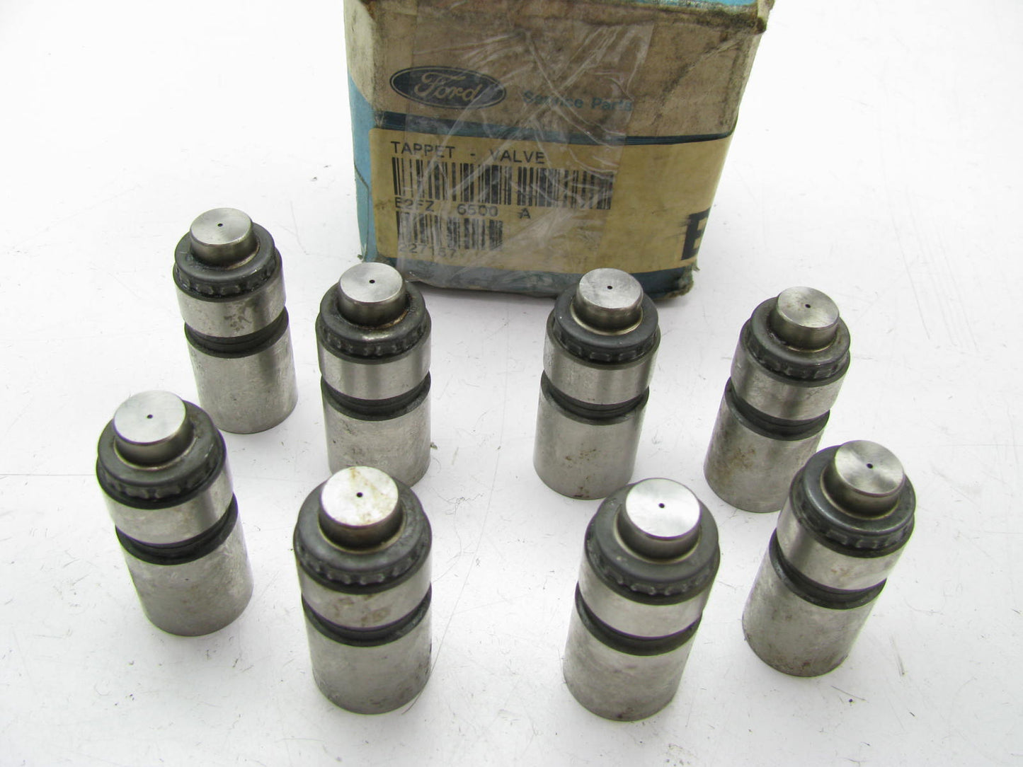 (8) NEW - OEM Ford E2FZ-6500-A Engine Valve Lifters .254mm O/S 1981-1985 1.6L-L4