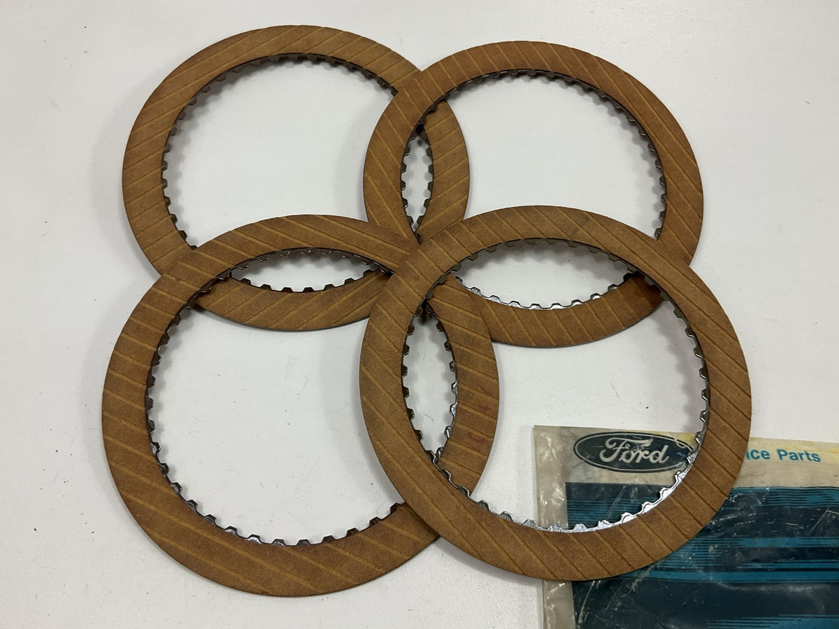 (4) NEW - OEM Ford E2SZ-7B164-A Auto Trans Direct Clutch Friction Plate, C4 C5