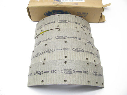 NEW GENUINE OEM Ford E2TZ-2007-A REAR Drum Brake Shoes