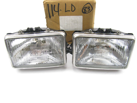 NEW GENUINE OEM Ford Left Side Dual Head Lamp Light Kit E3DZ-13008-B PAIR