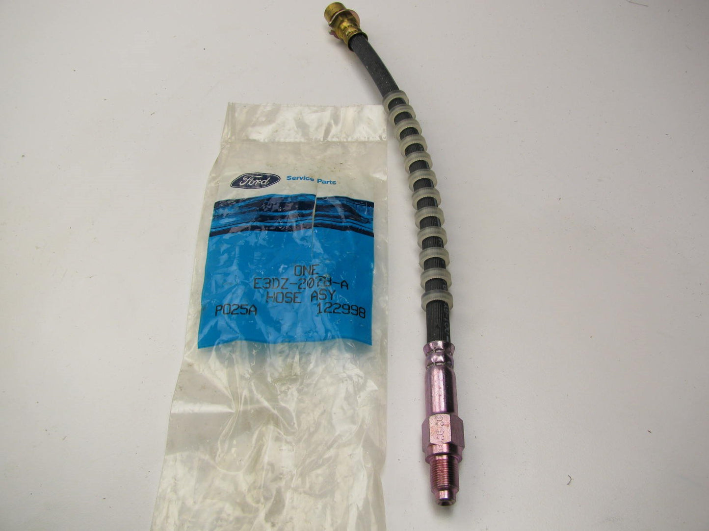 NEW - OEM Ford E3DZ-2078-A Front Brake Hose