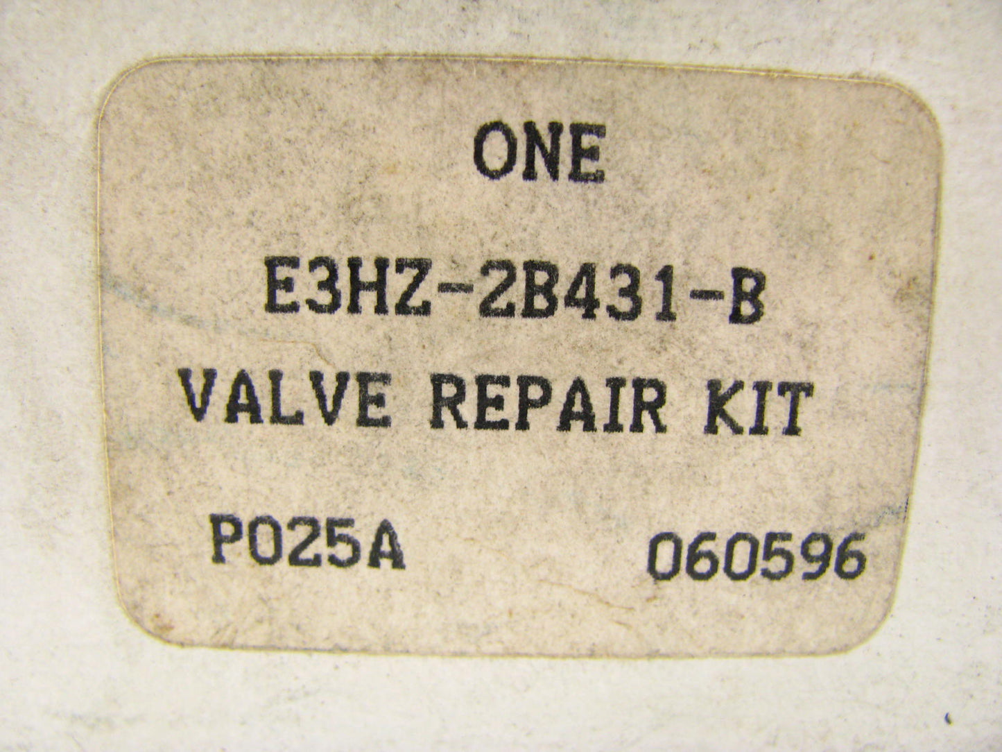NEW - OEM Ford E3HZ-2B431-B Brake Modulator Valve Repair Kit 1983-1990 L-Series