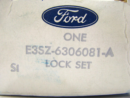 NEW - OEM Ford E3SZ-6306081-A Glove Box Lock Cylinder & Key 1983-84 Thunderbird