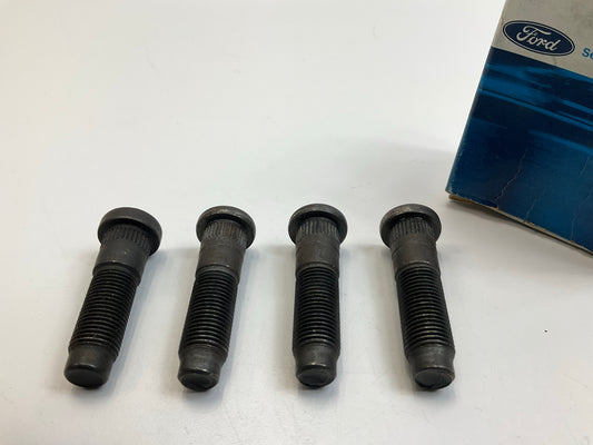 (4) NEW - OEM Ford E3TZ-1107-D Wheel Lug Studs