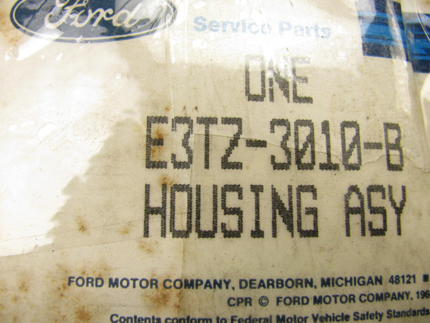 NOS - OEM Ford E3TZ-3010-B Front Differential Housing - DANA MODEL 44